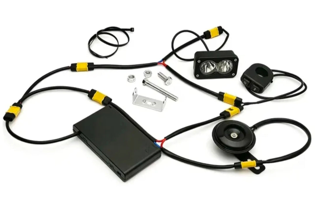 Battery powered baja and horn