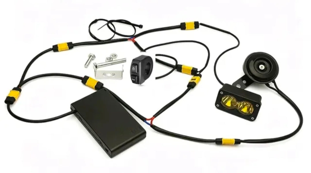 Battery powered baja and horn