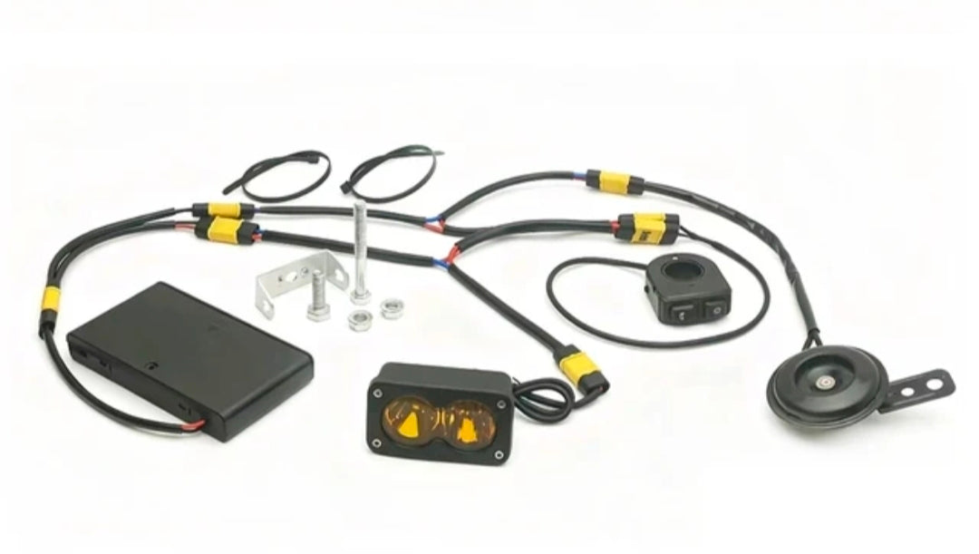 Battery powered baja and horn